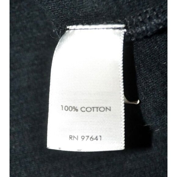 Pure Jill Ladies Black Pullover Crewneck Cotton Sweatshirt Size XL Pockets - Picture 7 of 8